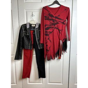 Halloween Rare Amnesia Shin Cosplay Luxury Costume Size S Wig And Chocker Inc